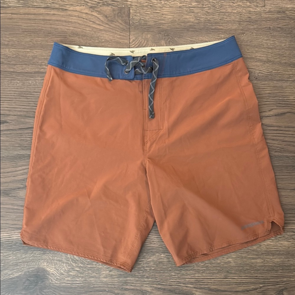 Men's Orange Swim Shorts